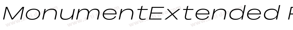 MonumentExtended Reg字体转换
